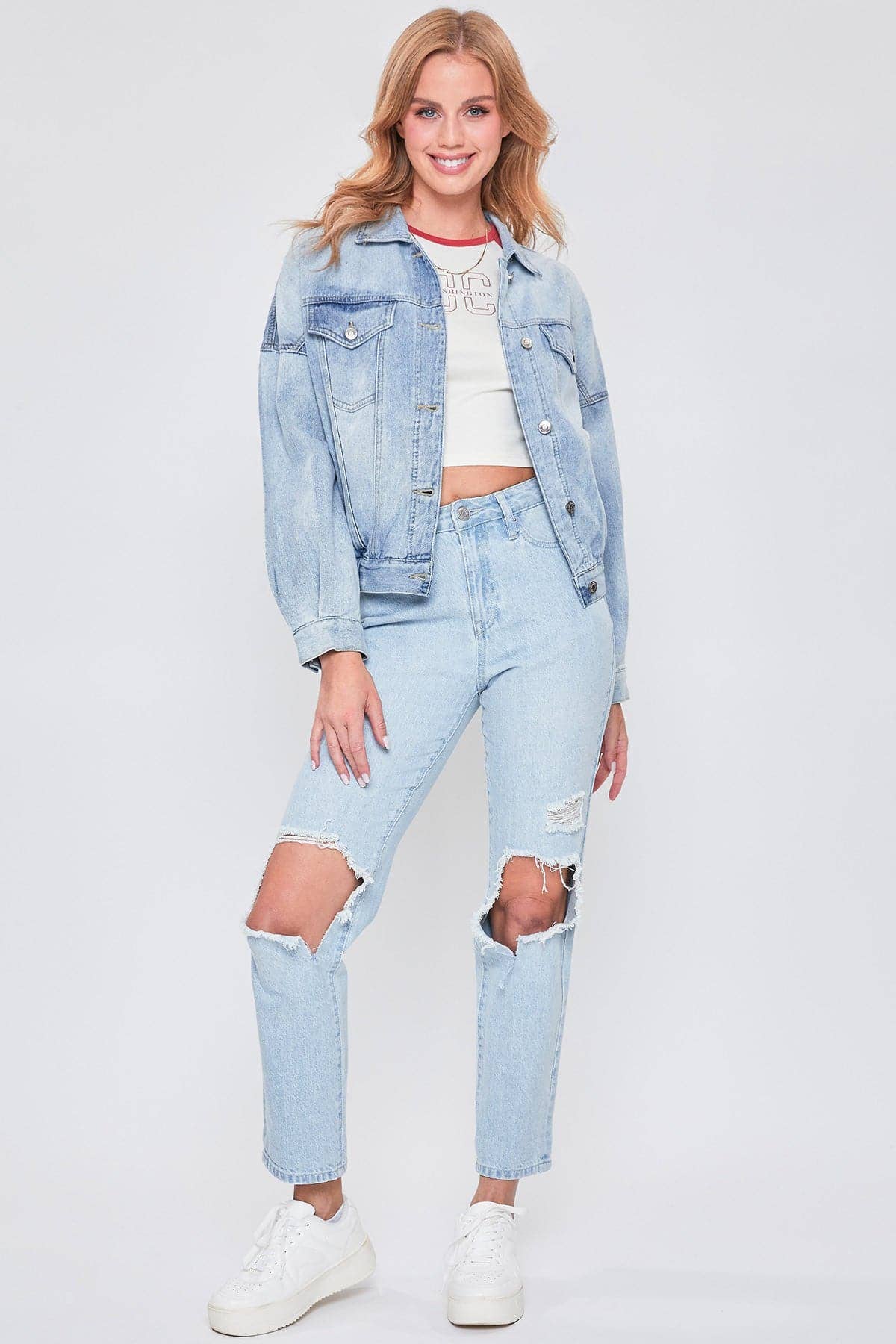 Women's 80's Style Denim Jacket