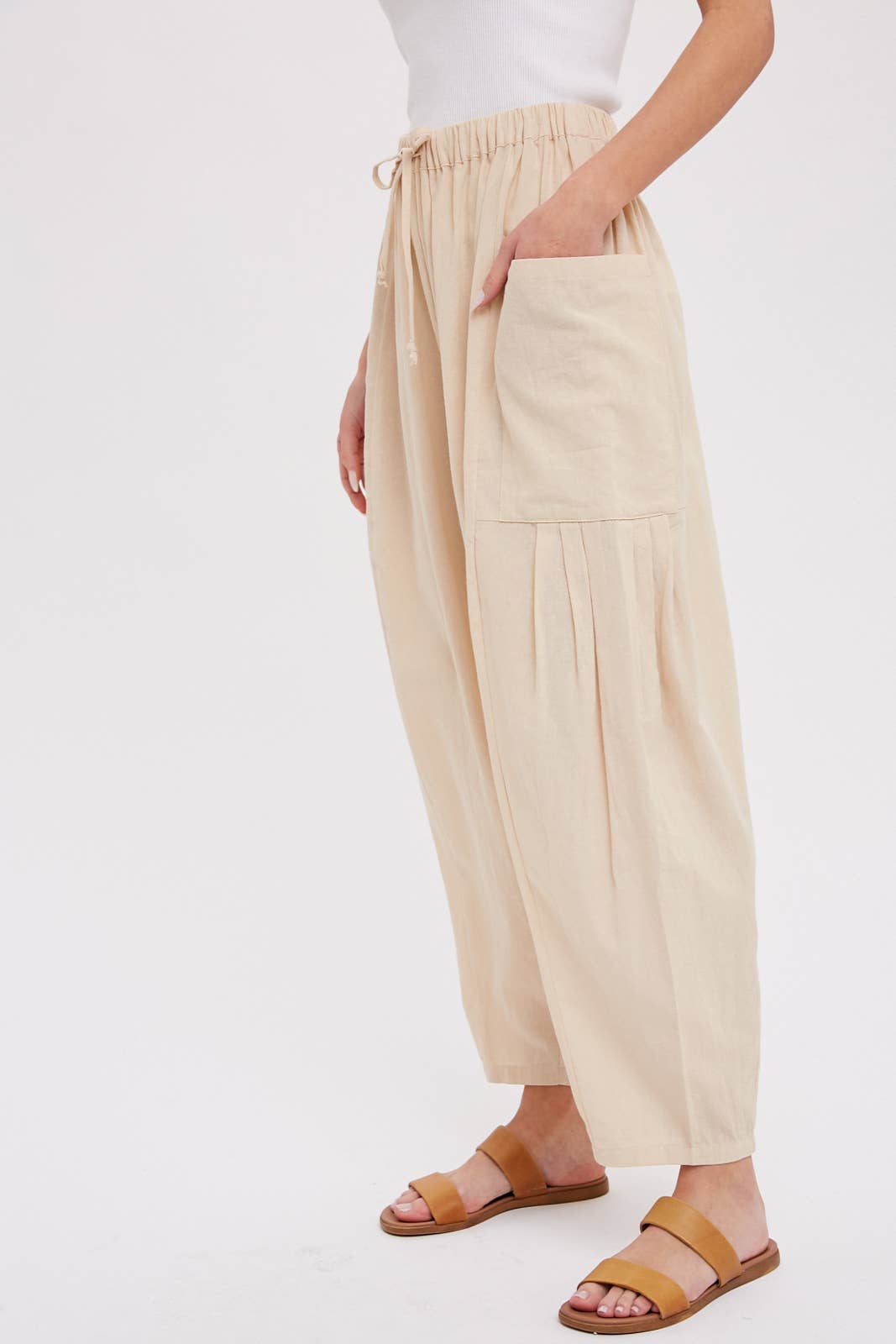 EFFORTLESS HAREM PANTS