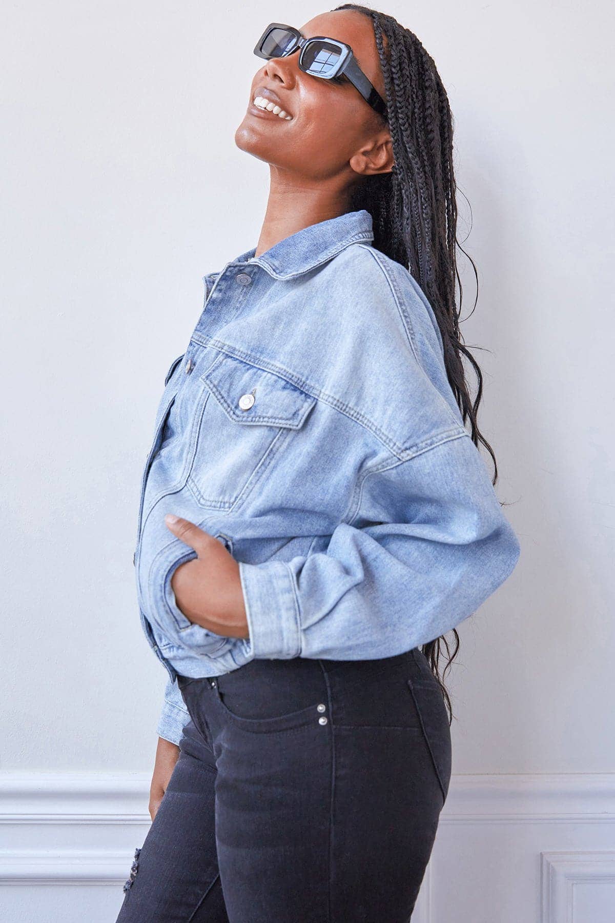 Women's 80's Style Denim Jacket