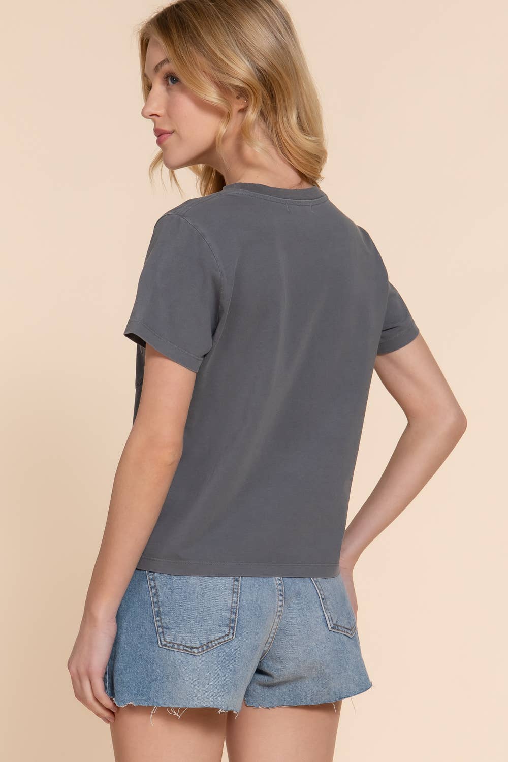 Garment Dye Pocket Tee
