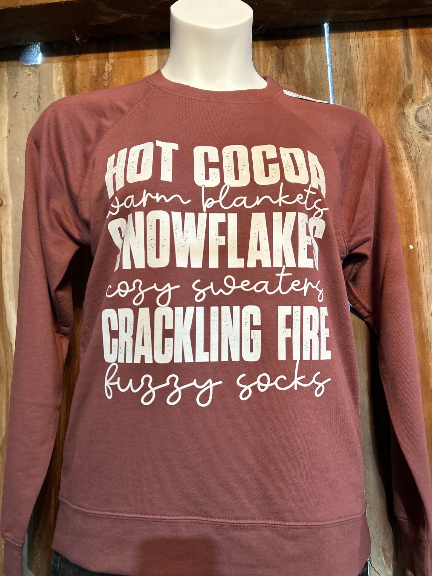 Winter Words Lightweight Sweatshirt