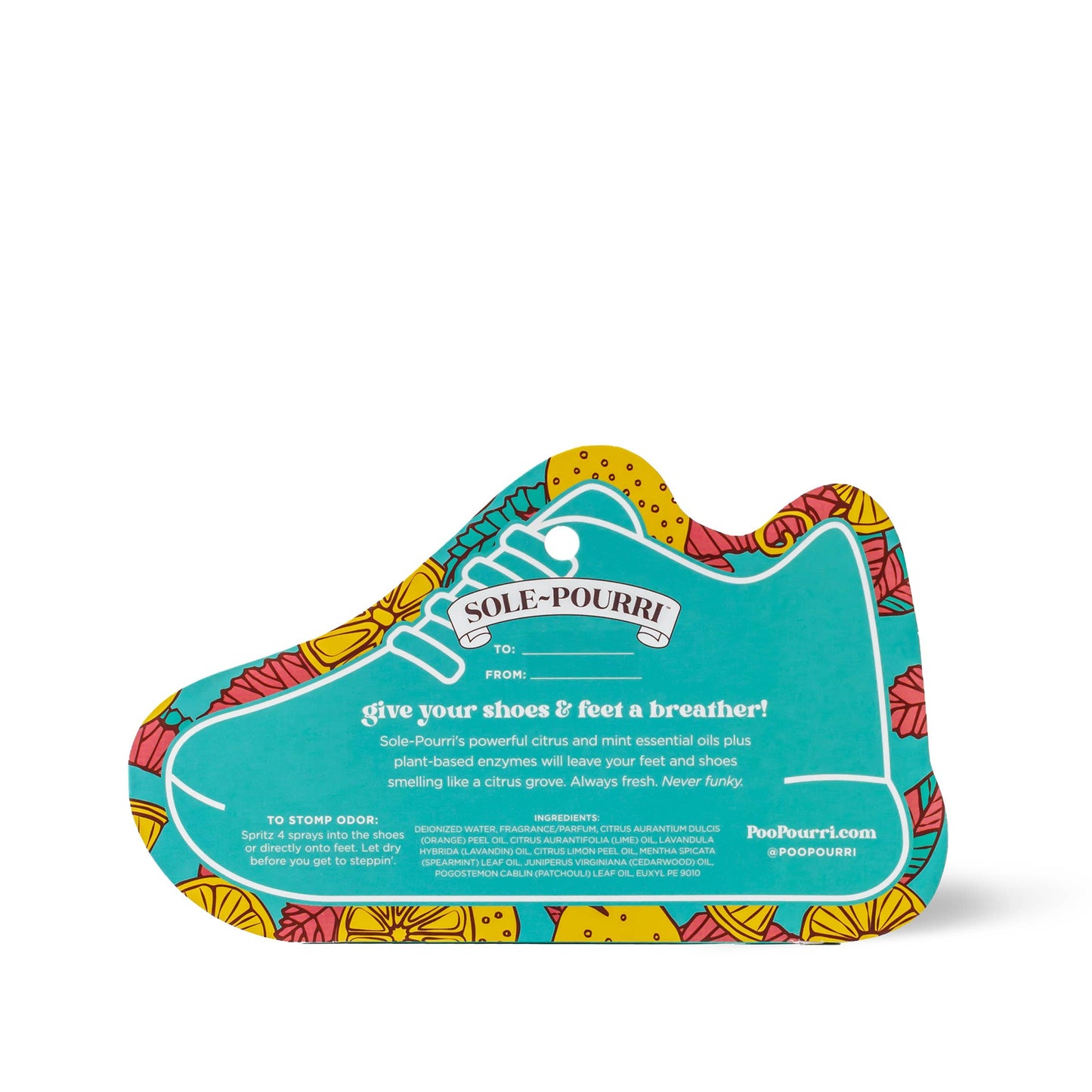 Sole~Pourri CitrusMint Shoe Spray