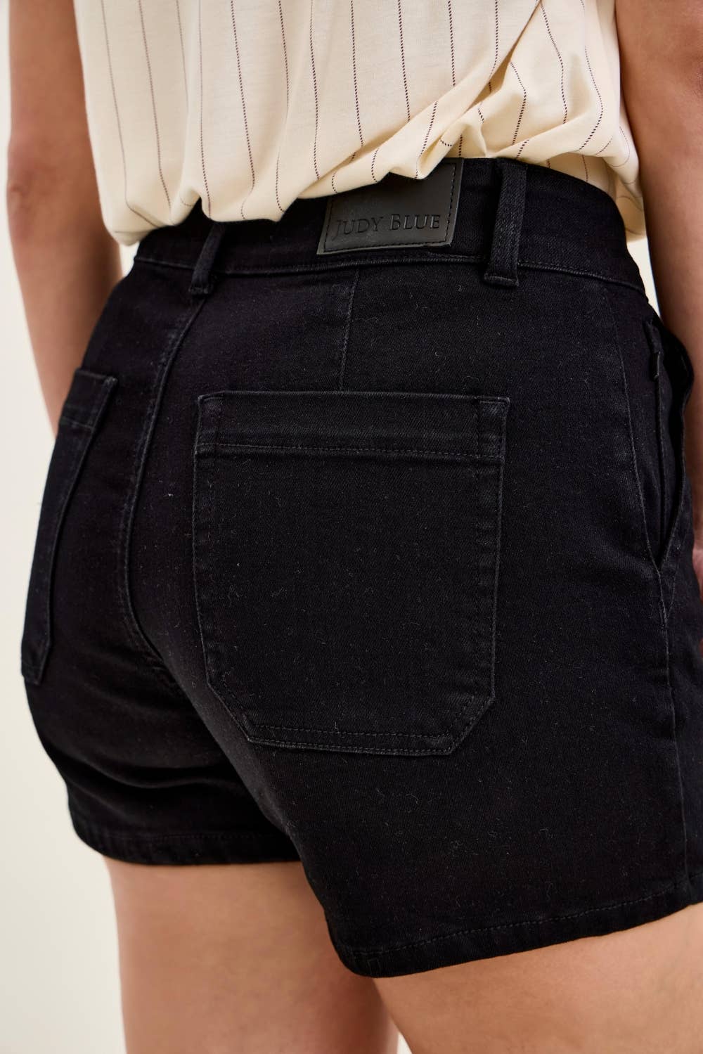 JB Black Trouser Short