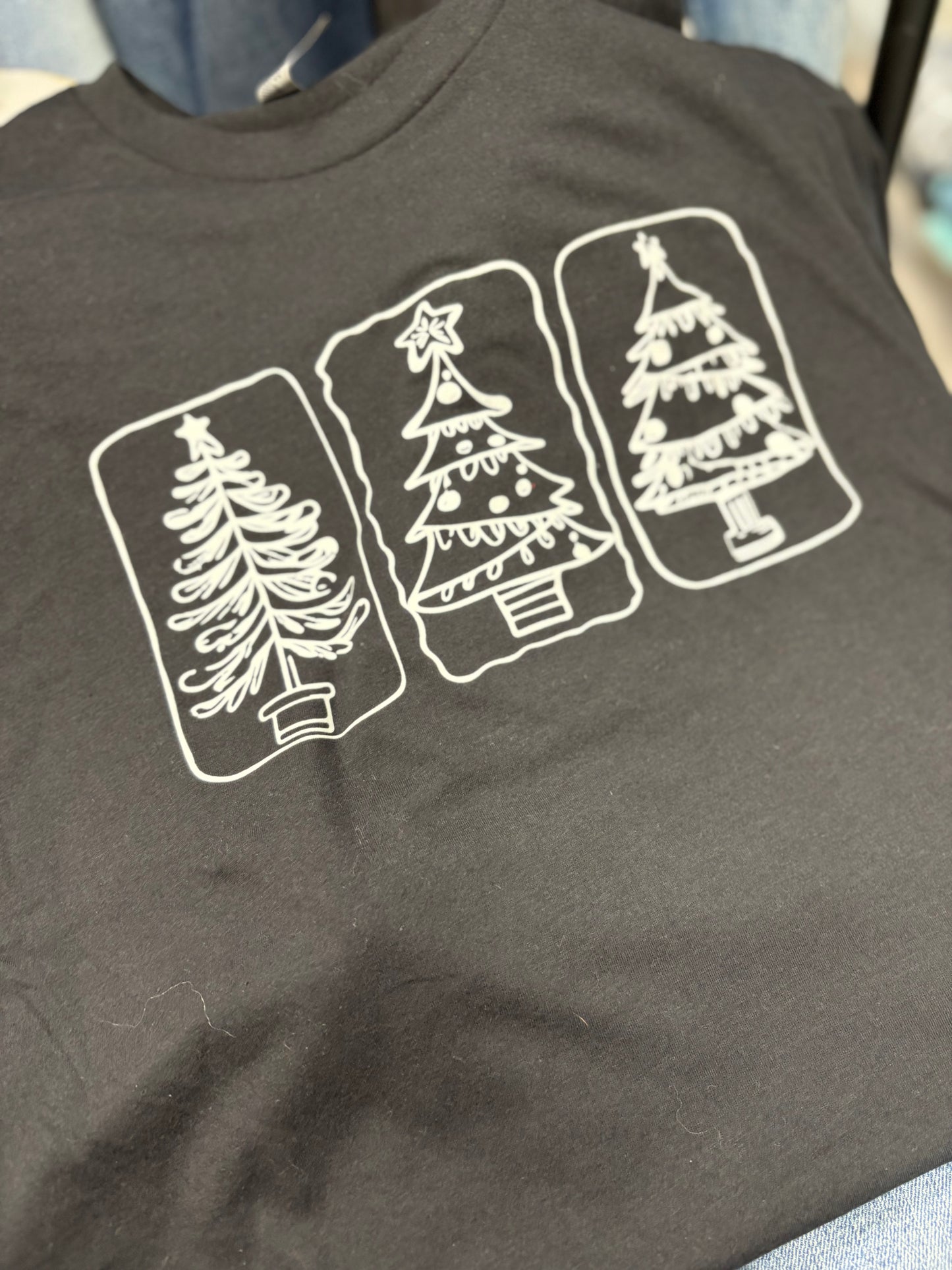 Black & White Trees Tee