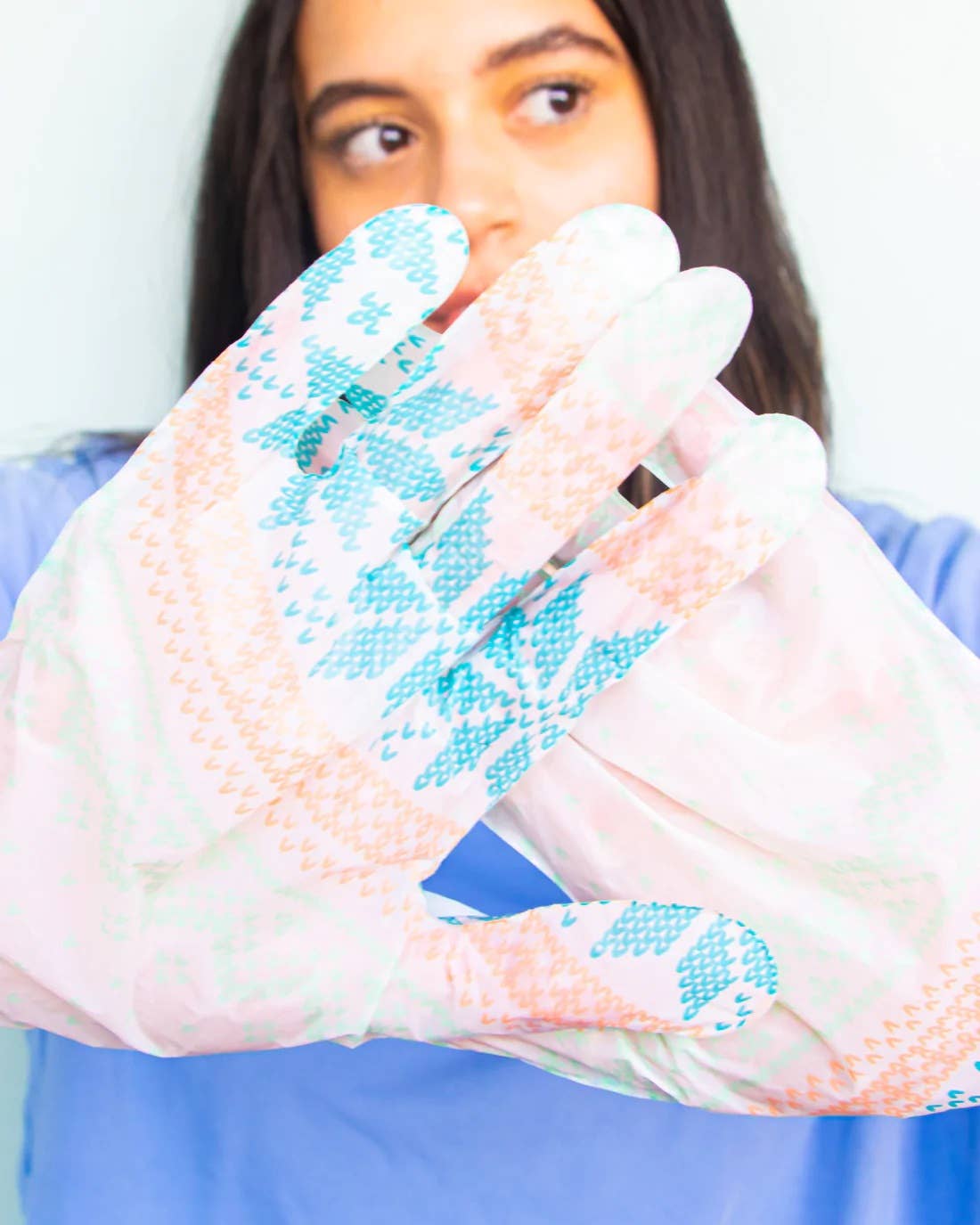 Winter Moisture Mittens Smoothing Hand Gloves