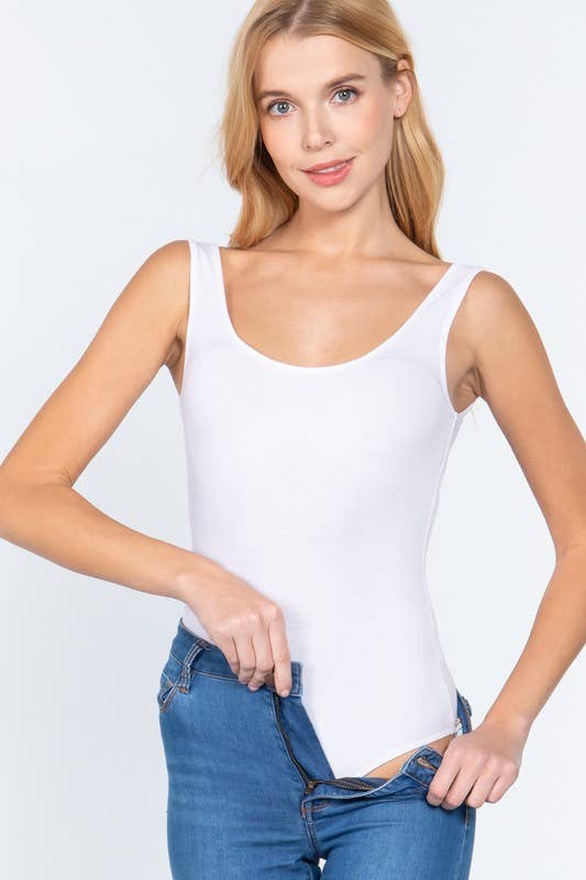 Double Scoop Bodysuit