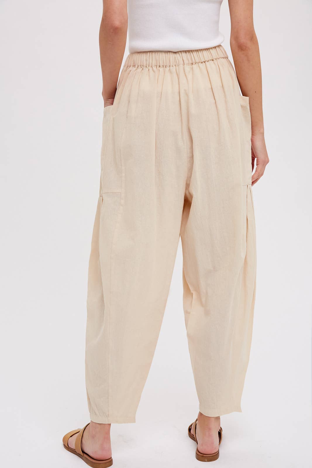 EFFORTLESS HAREM PANTS