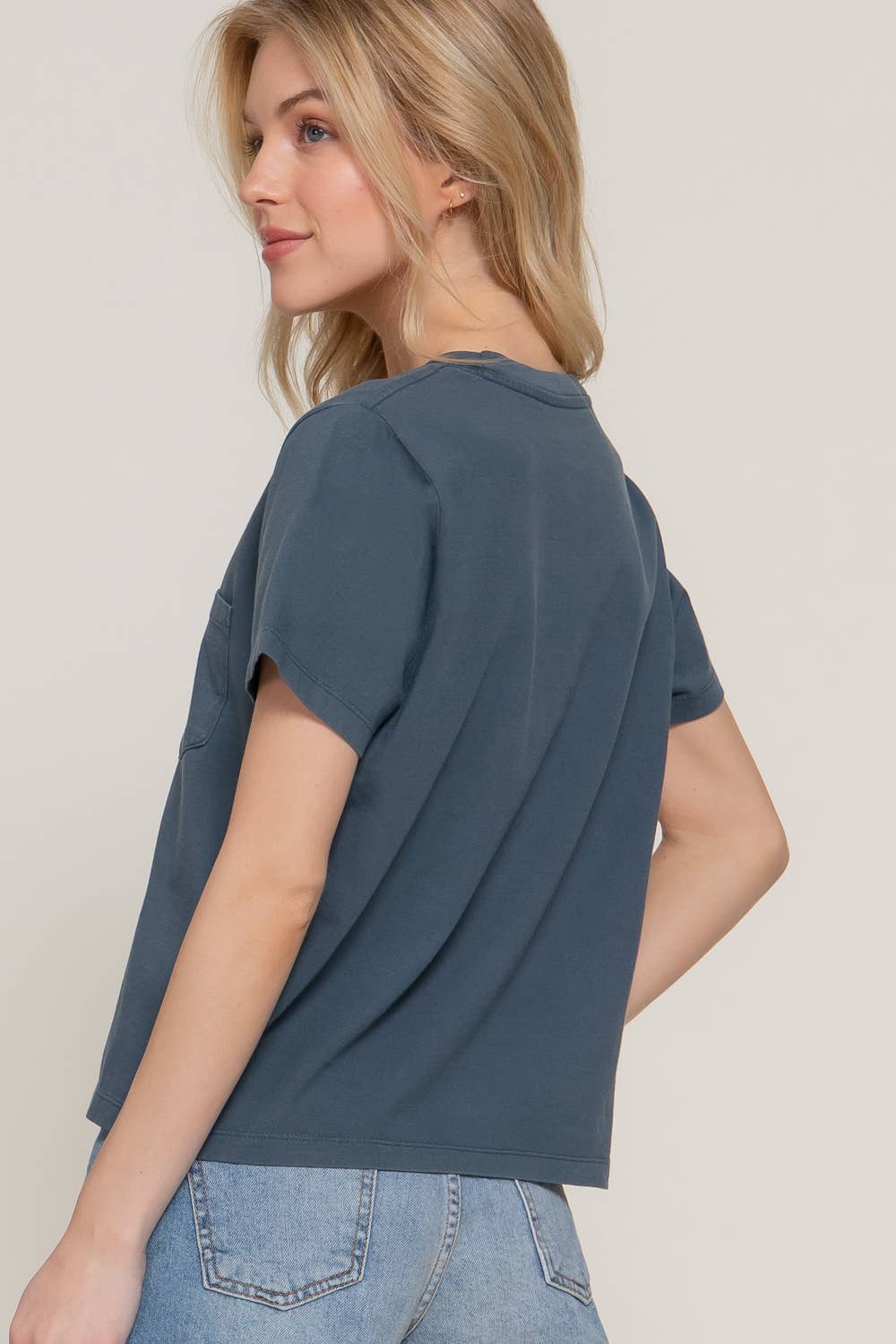 Garment Dye Pocket Tee
