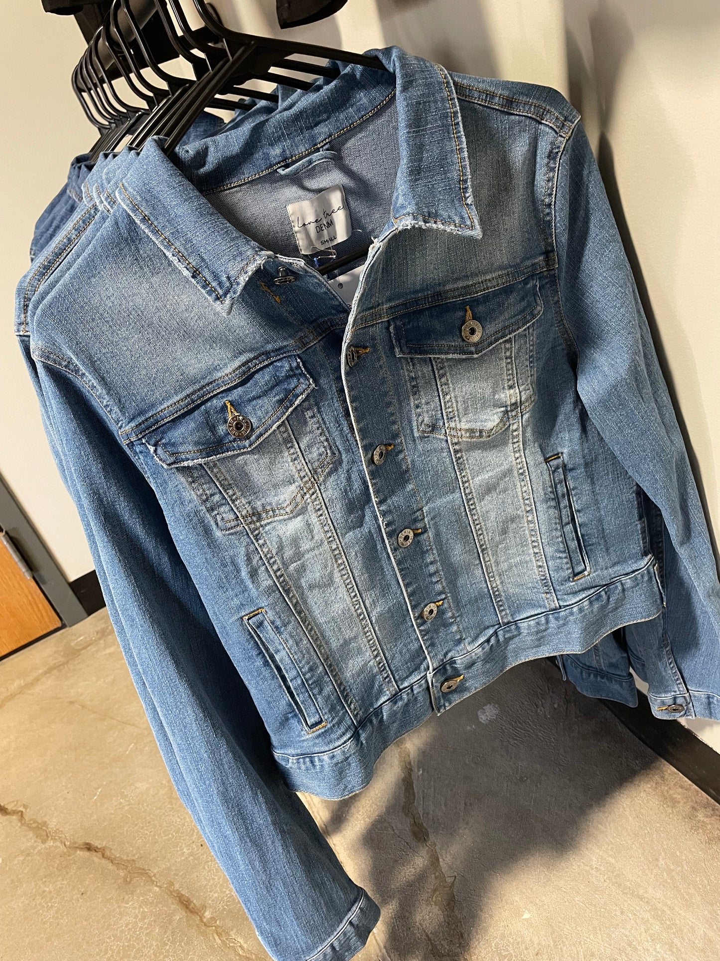 Classic Stretch Denim Jacket