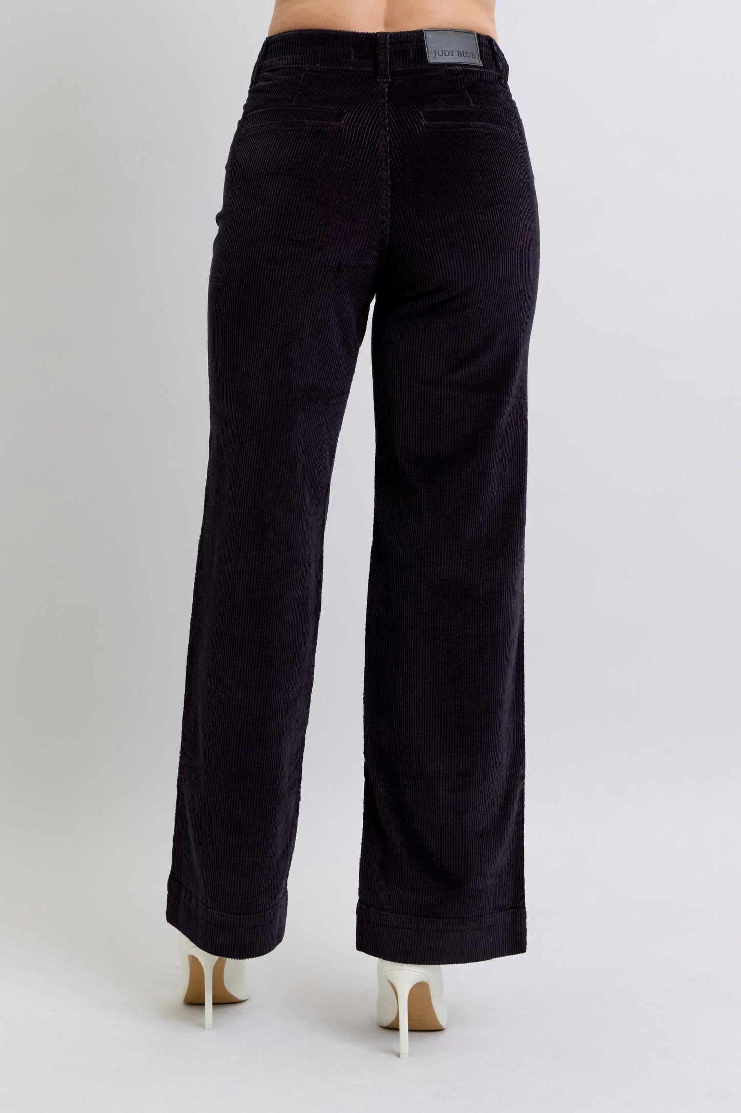 JB88921:Black Corduroy Trousers