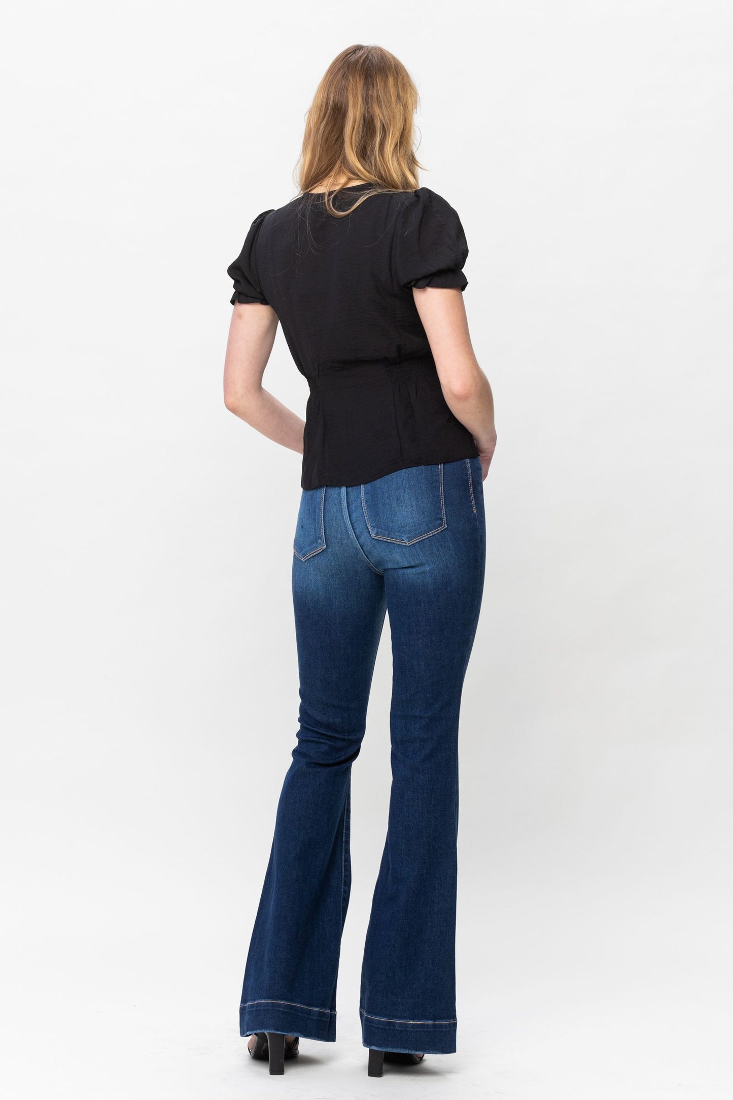 Judy Blue 82395: Mandy Flare Trouser/Dk