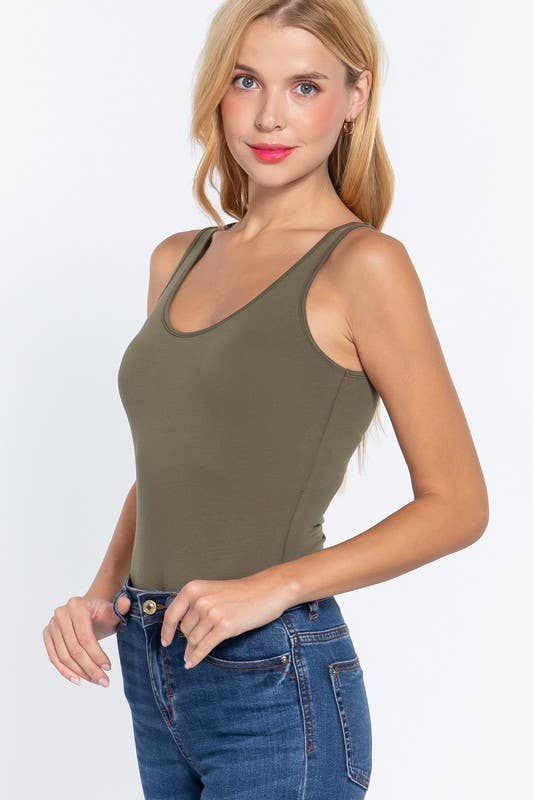 Double Scoop Bodysuit