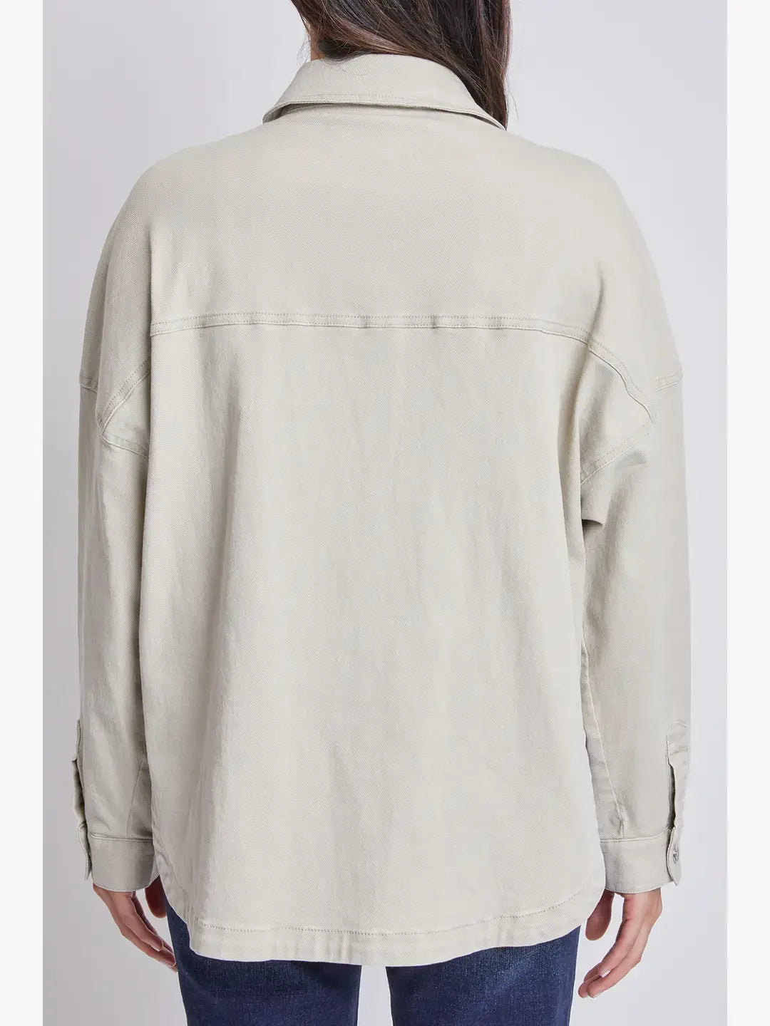 Patch Pocket Oversized Shacket