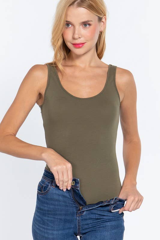 Double Scoop Bodysuit