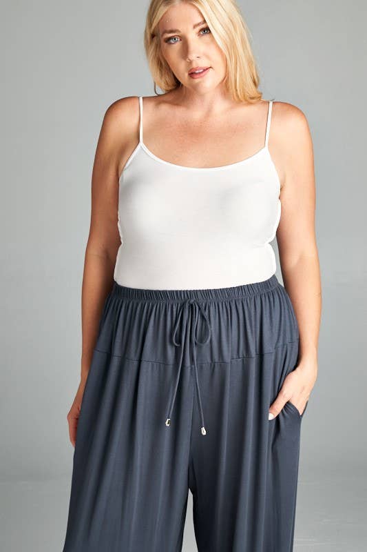Curvy Jogger Jersey Pants