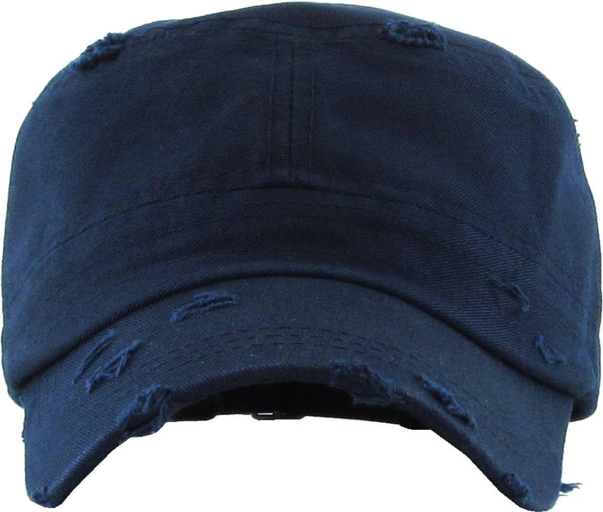 Navy Distressed Army Cap