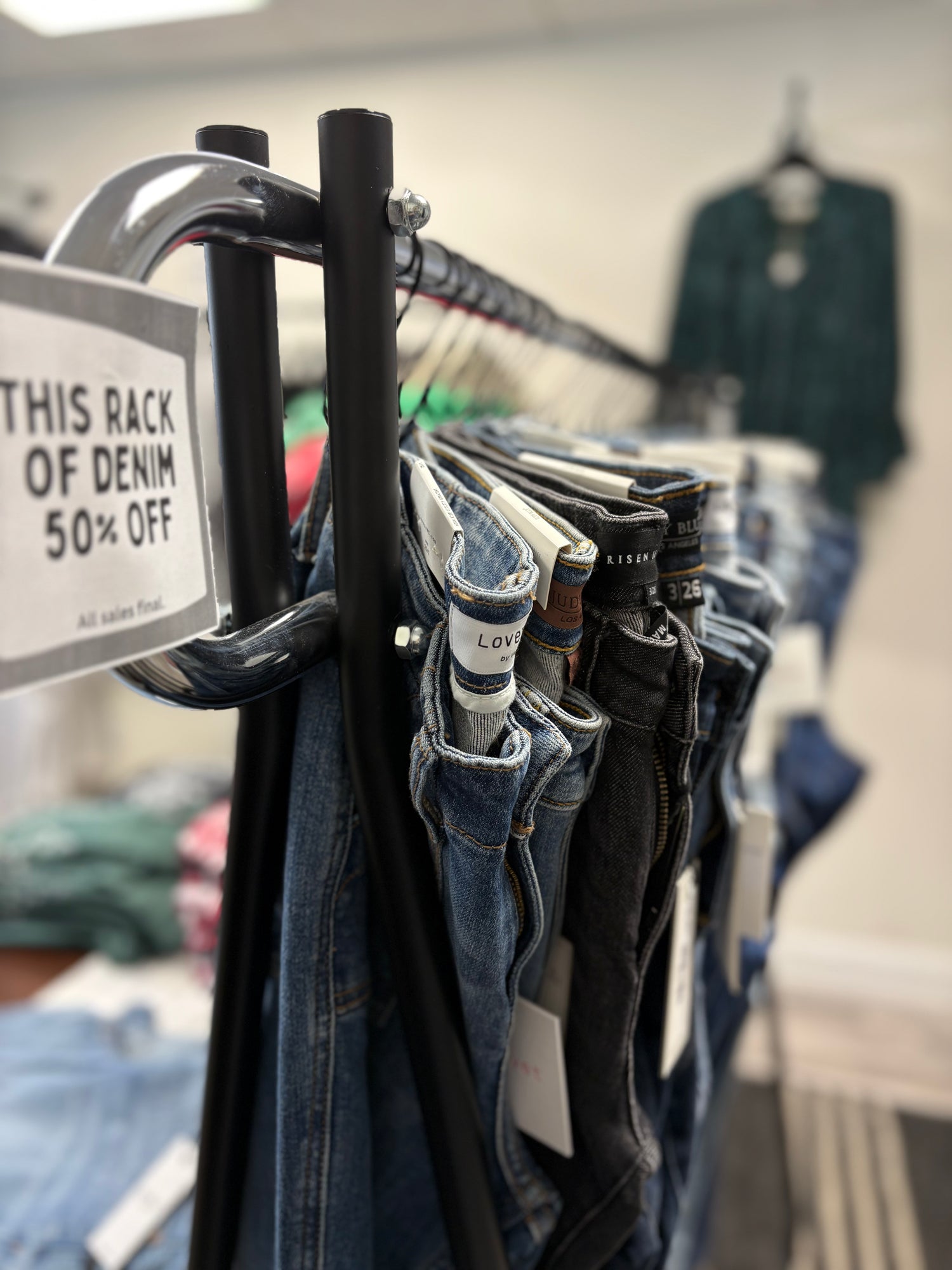 END OF YEAR DENIM SALE 50% OFF!