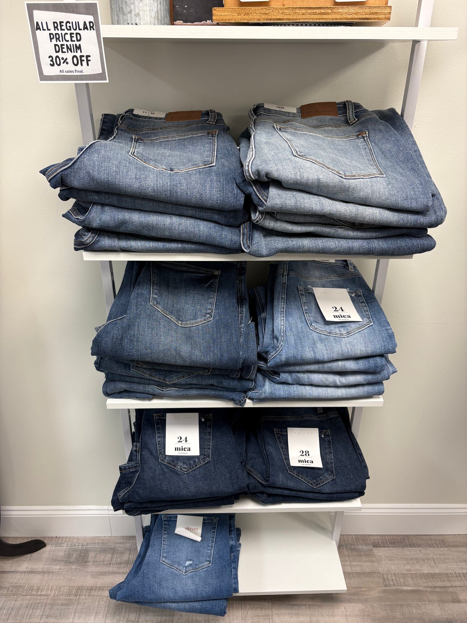 30% OFF DENIM