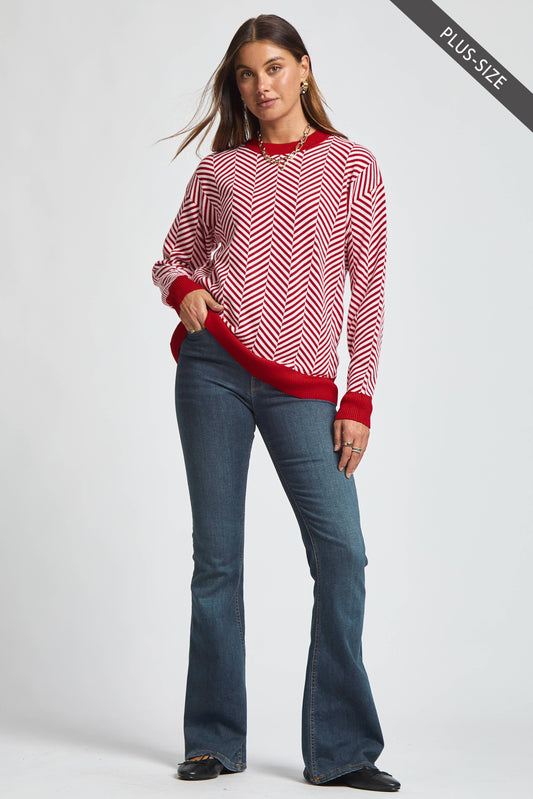 Curvy Holiday Fun Sweater