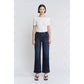 MICA: HIGH RISE WIDE LEG w/ PATCH PKT JEANS
