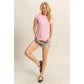 Crew Neck Textured Knit Top