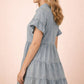 Mineral Washed Chambray Dress