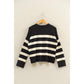 Striped Crew Neck Sweater