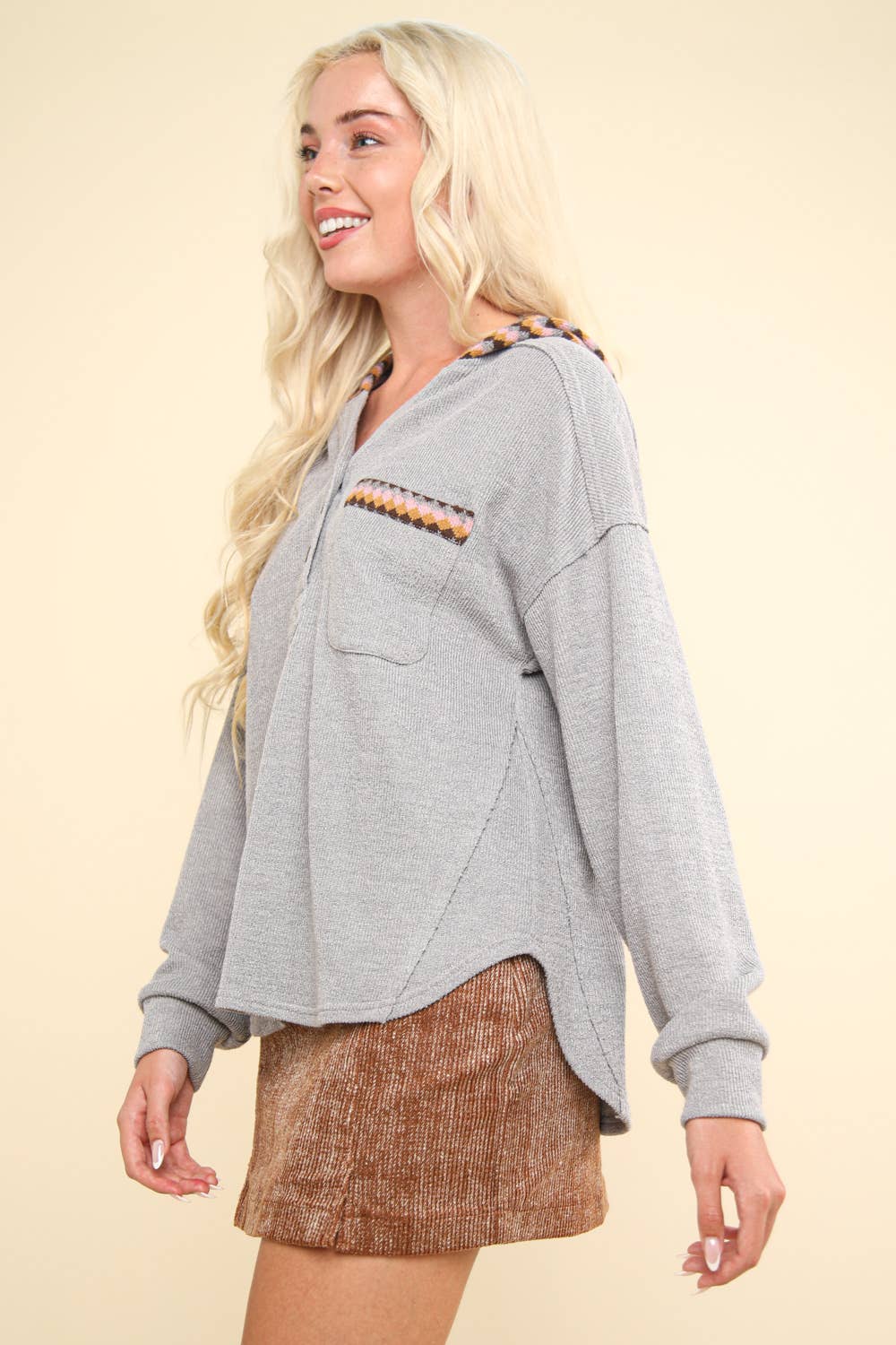 Cozy & Fun Hooded Sweater