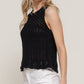 Sleeveless Crochet Sweater
