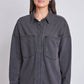 Patch Pocket Oversized Shacket