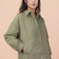 Sage Button Down Casual Jacket