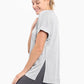 Short Sleeve Lightweight Sweatshirt