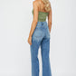 FESTIVAL STRETCH HIGH-RISE WIDE LEG JEANS
