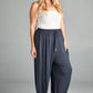 Curvy Jogger Jersey Pants
