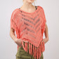 Fringe Detail Summer Sweater