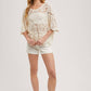 CROCHET LACE TOP