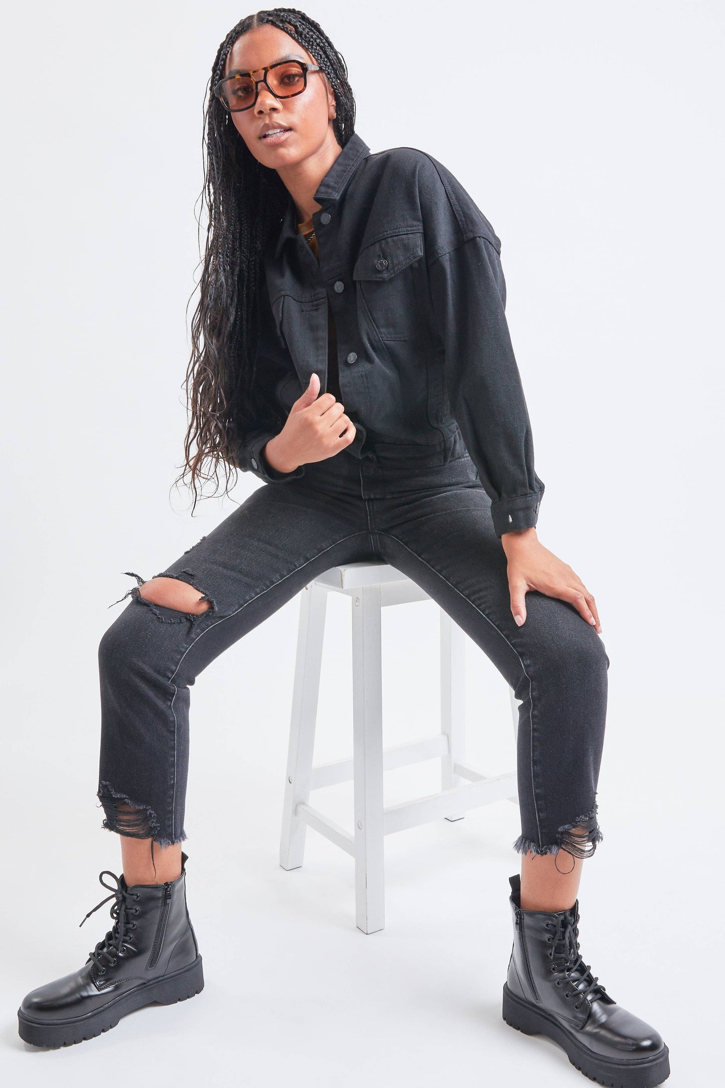 Women's 80's Style Denim Jacket
