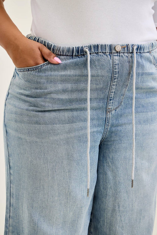 JB CURVY Palazzo Featherweight Jeans