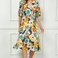 Floral Kimono-style Dress