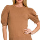 Puff Short Sleeve Sweater