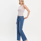 LV1488: MID RISE FULL LENGTH STRAIGHT LEG JEANS