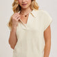 KNIT POLO SWEATER