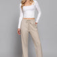 Elastic Waist Woven Pants