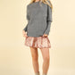 Raglan Dolman Sleeve Knit Sweater