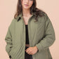 Sage Button Down Casual Jacket