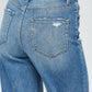 FESTIVAL STRETCH HIGH-RISE WIDE LEG JEANS