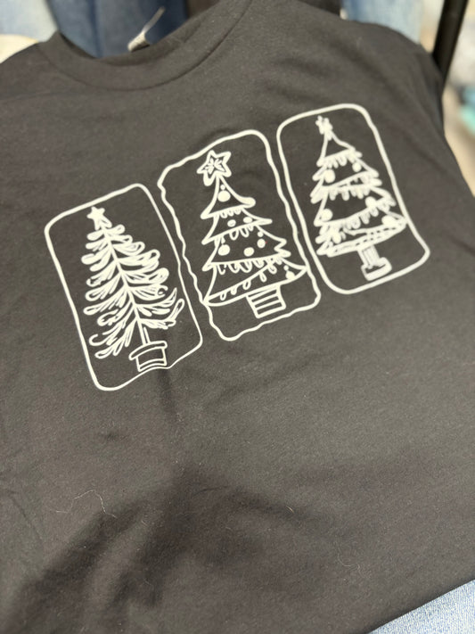 Black & White Trees Tee