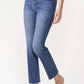 LV 1028:HIGH RISE SLIM STRAIGHT JEANS