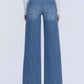 LV Pinstripe Wide Jeans