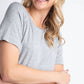 Basic Scoop-neck Tee